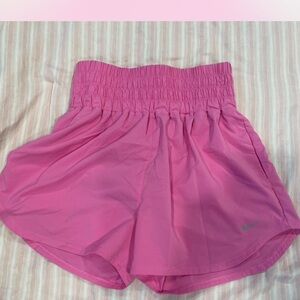 Nike Women's Vibrant Pink Athletic Shorts